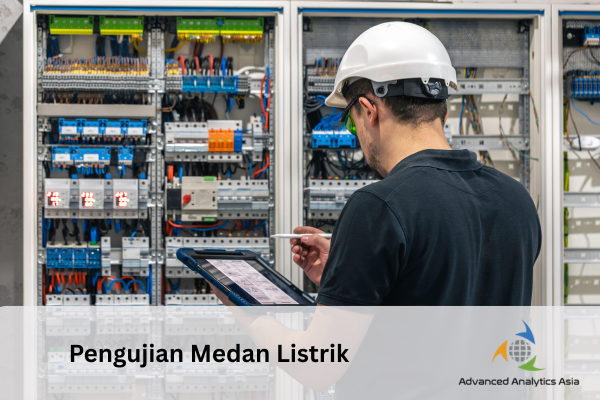 Pengujian medan listrik di lingkungan kerja untuk memastikan keselamatan kerja dan kepatuhan K3